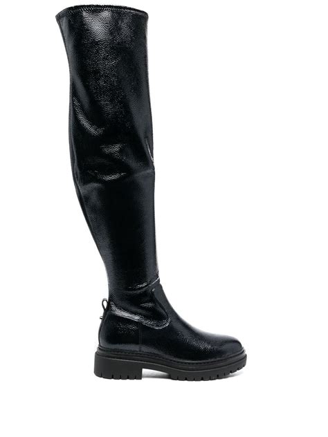 michael michael kors cyrus over-the-knee boot|Michael Kors knee high boots.